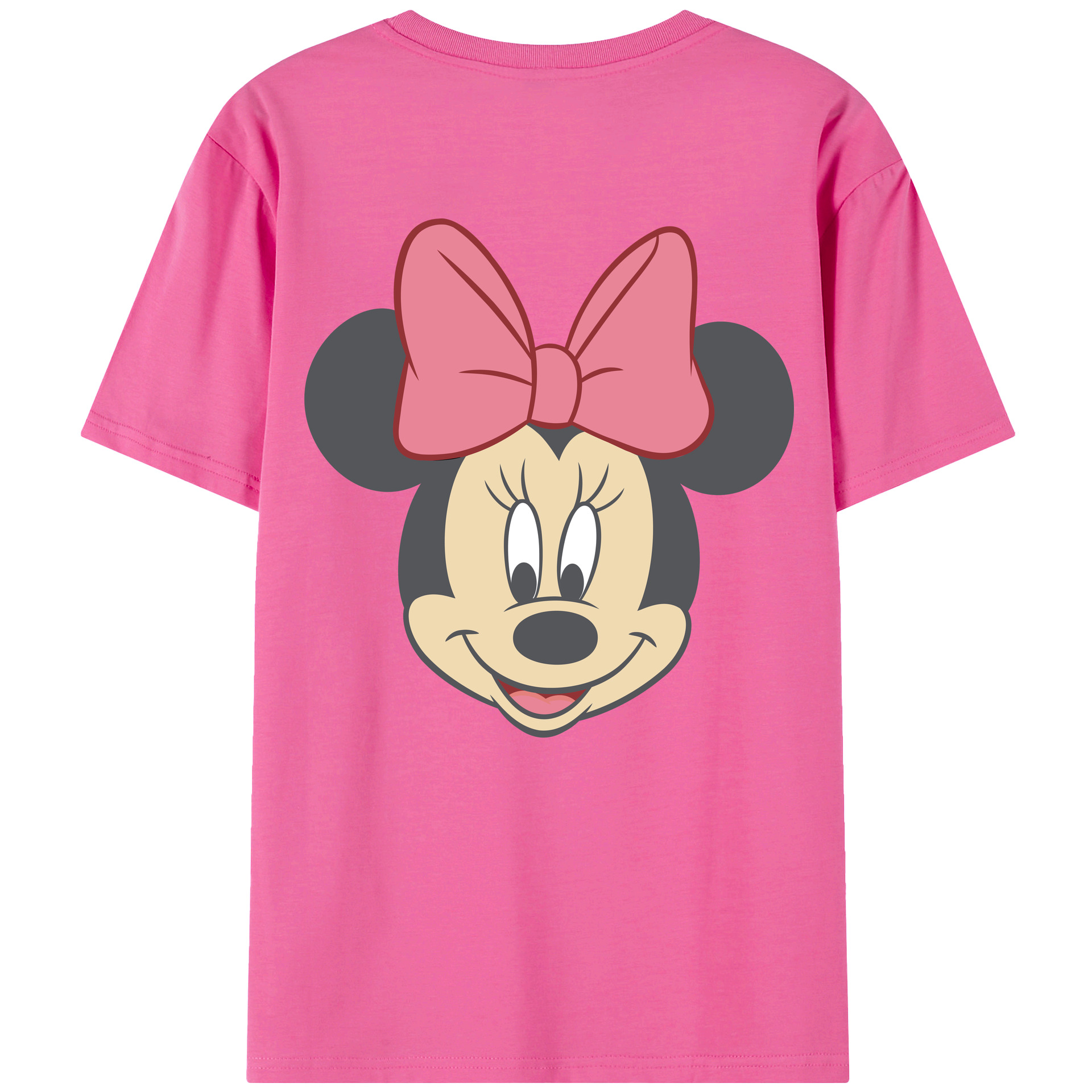（画像用） ミッキーマウス Mickey Mouse レディース半袖Tシャツ(バックプリント)